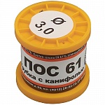 ПРИПОЙ ПОС-61 50г 3.0мм с канифолью