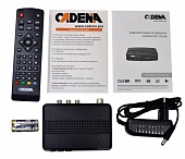 ТВ-тюнер DVB-T2 CADENA CDT-1791SB Цифровая ТВ приставка DVB-T2
