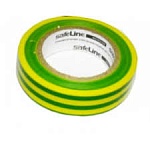 ИЗОЛЕНТА Safeline 15мм*20м (желто-зеленая)