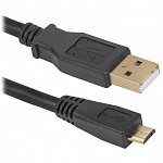 ШНУР Mini-USB-A(M) USB-A(M) 1.8м USB3.0 DEFENDER USB08-06PRO