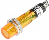 Лампа N-814-Y сиг. d7mm желтая. неон 220В