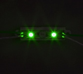 LED модуль 2LED 11*18mm G SMD5050 141-404